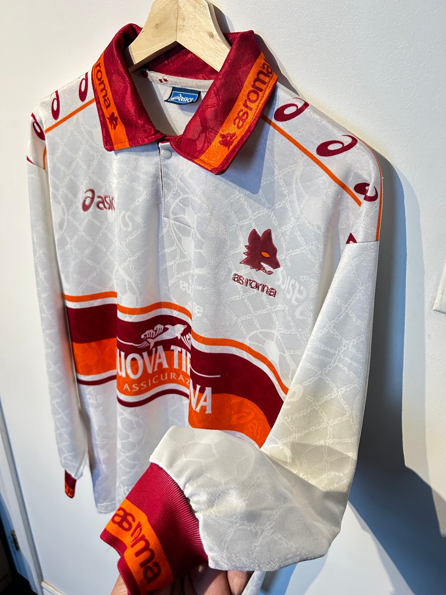 AS Roma 1994-95 Away Shirt L/S - L
