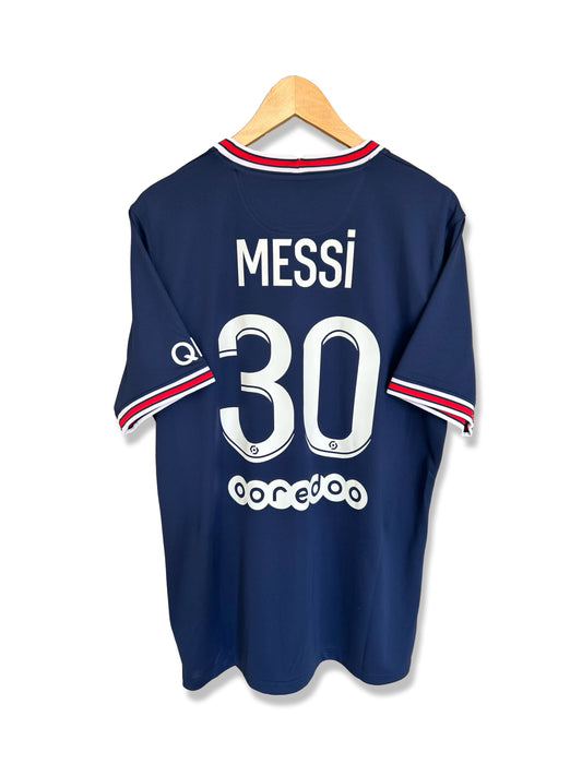 PSG 2021-22 Home Shirt - Messi #10 - L