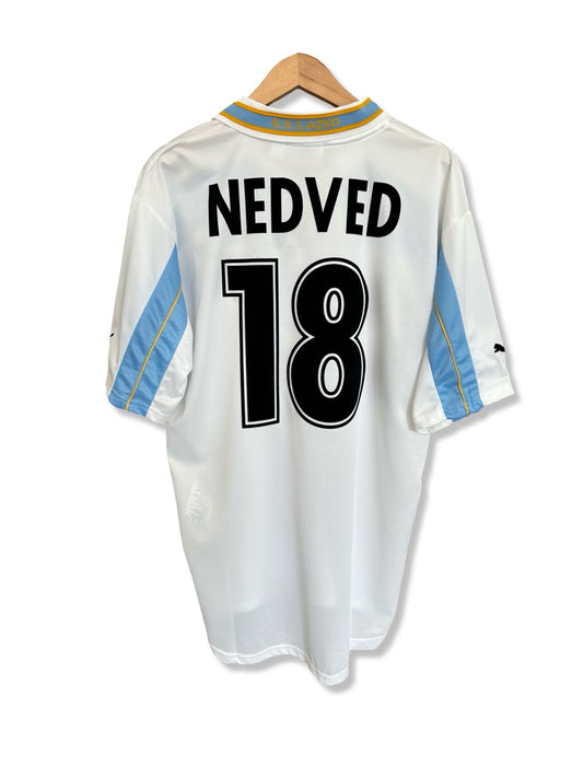 Lazio 1999-00 Centenary Home Shirt - Nedved #18 - L