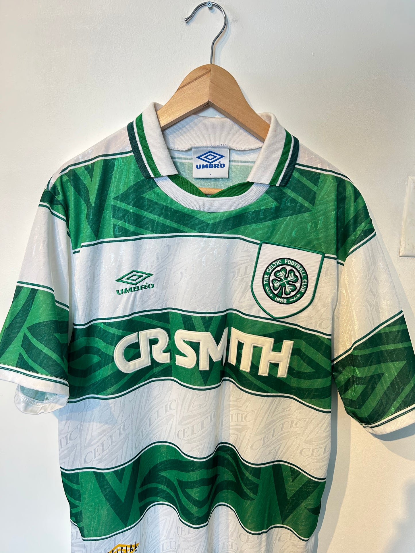 Celtic 1993-95 Home Shirt - L