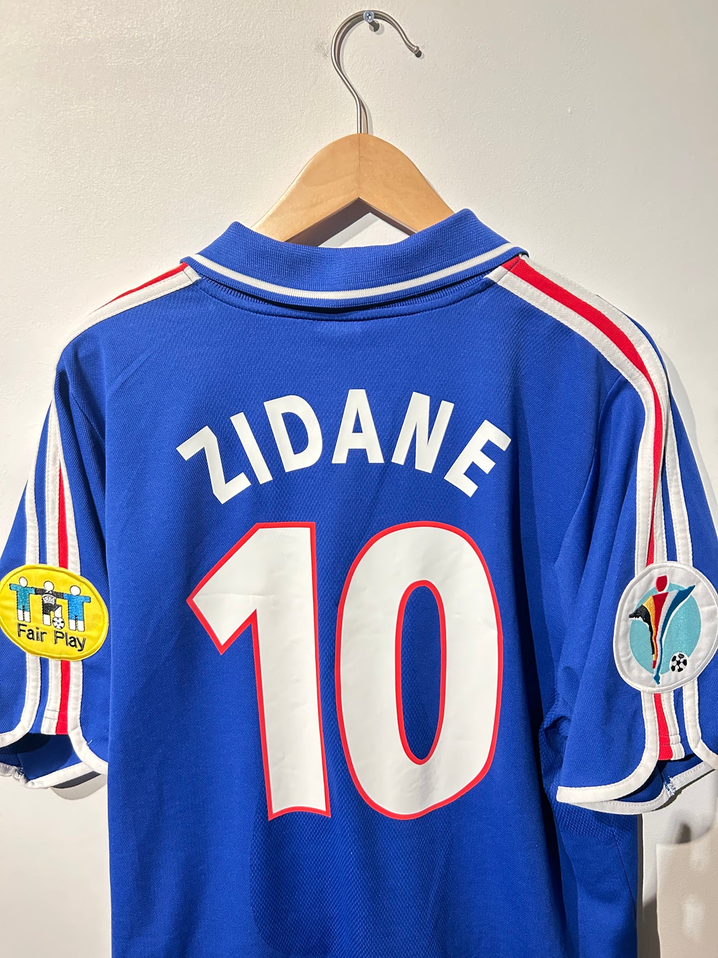 France 2000-02 Home Shirt - Zidane #10 - XL