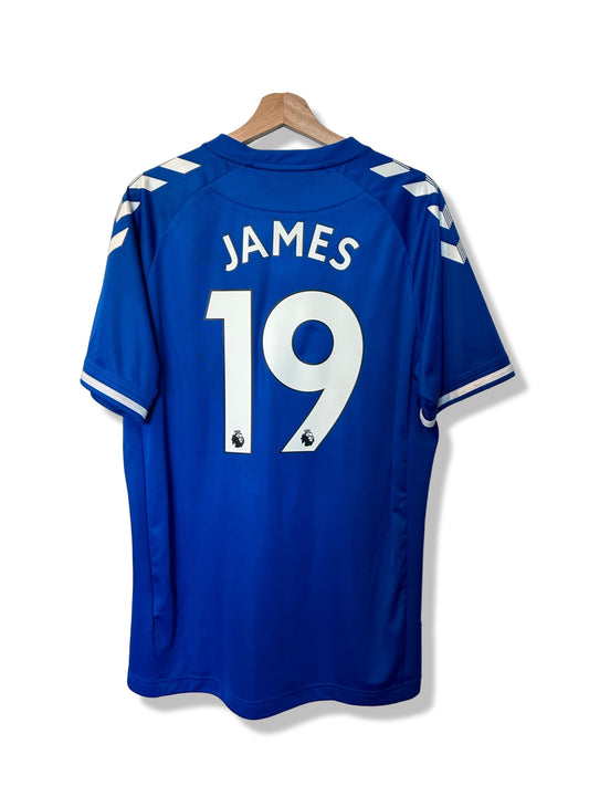 Everton 2020-21 Home Shirt - James #19 - L