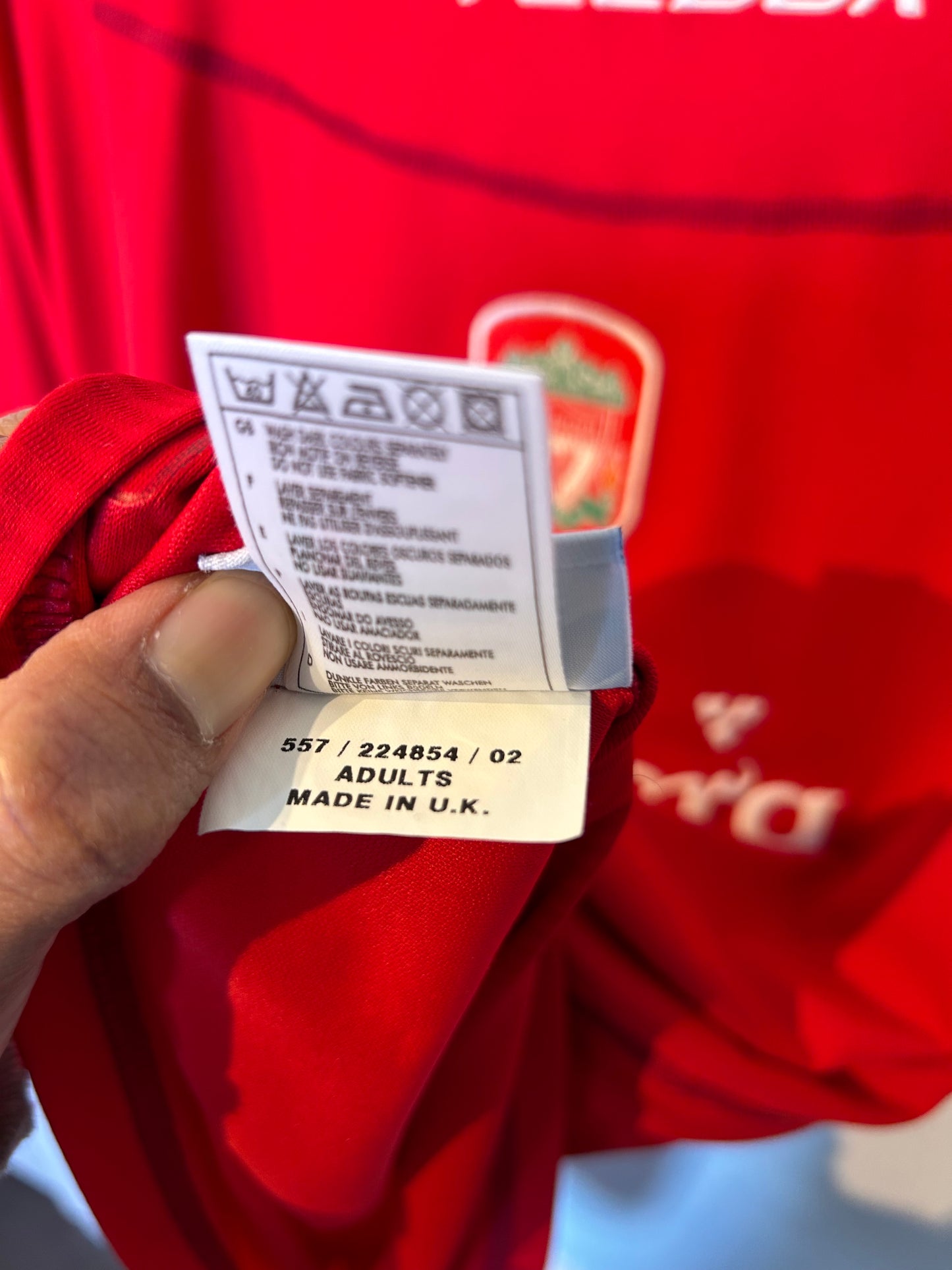 Liverpool 2003-04 Home Shirt - Gerrard #17 - XL