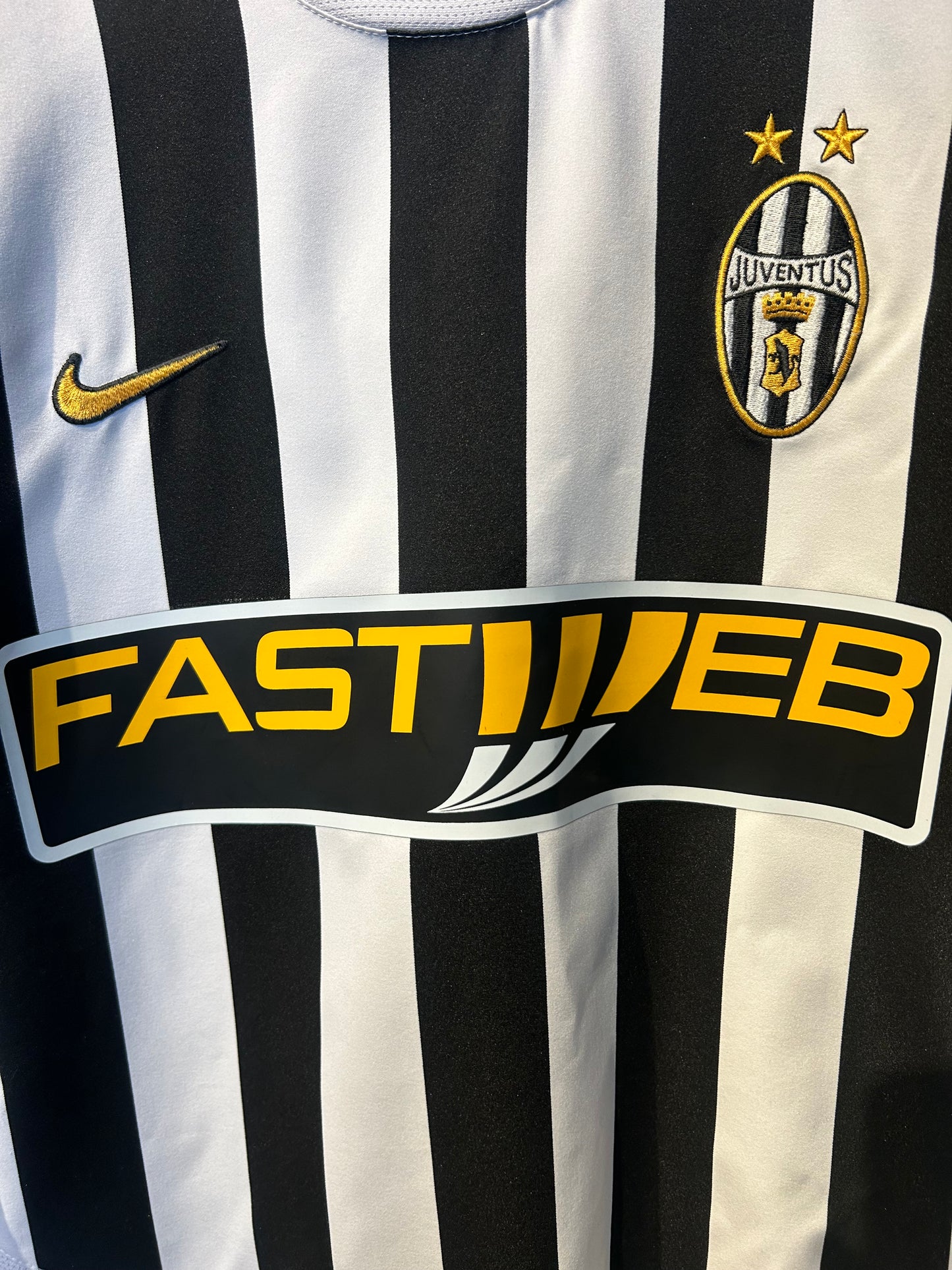Juventus 2003-04 Home Shirt L/S - Nedved #11 - S