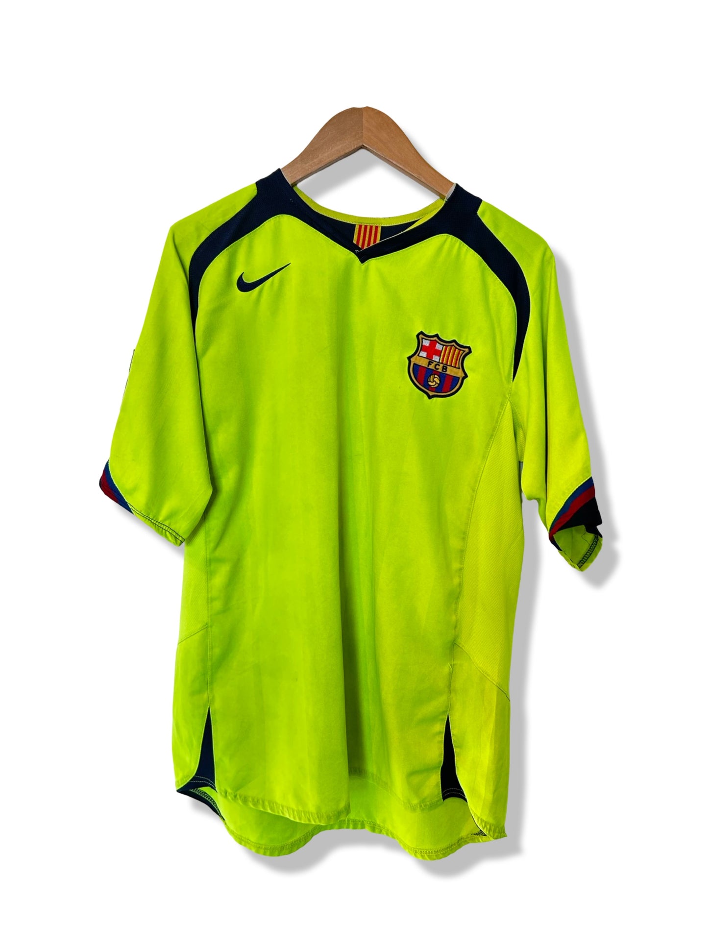 FC Barcelona 2005-06 Away Shirt - Messi $30 - S