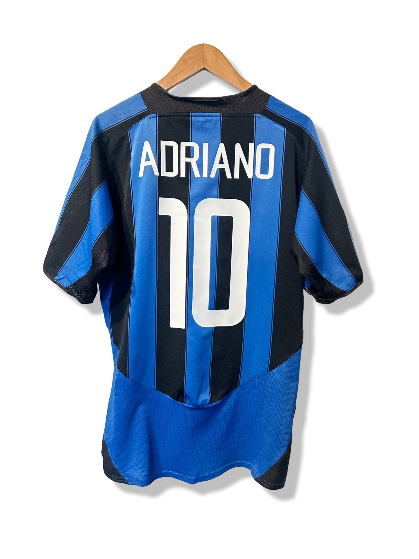 Inter Milan 2003-04 Home Shirt - Adriano #10 - M