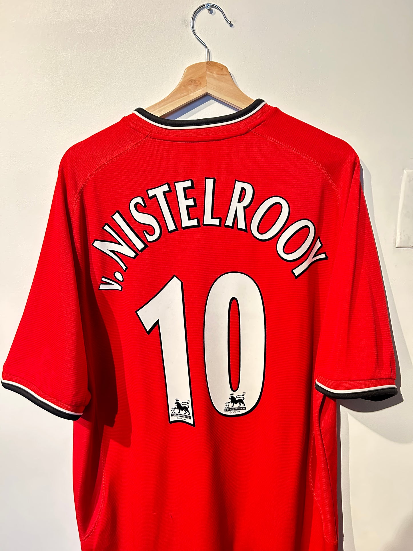 Manchester United 2000-02 Home Shirt - V. Nistelrooy #10 - XL