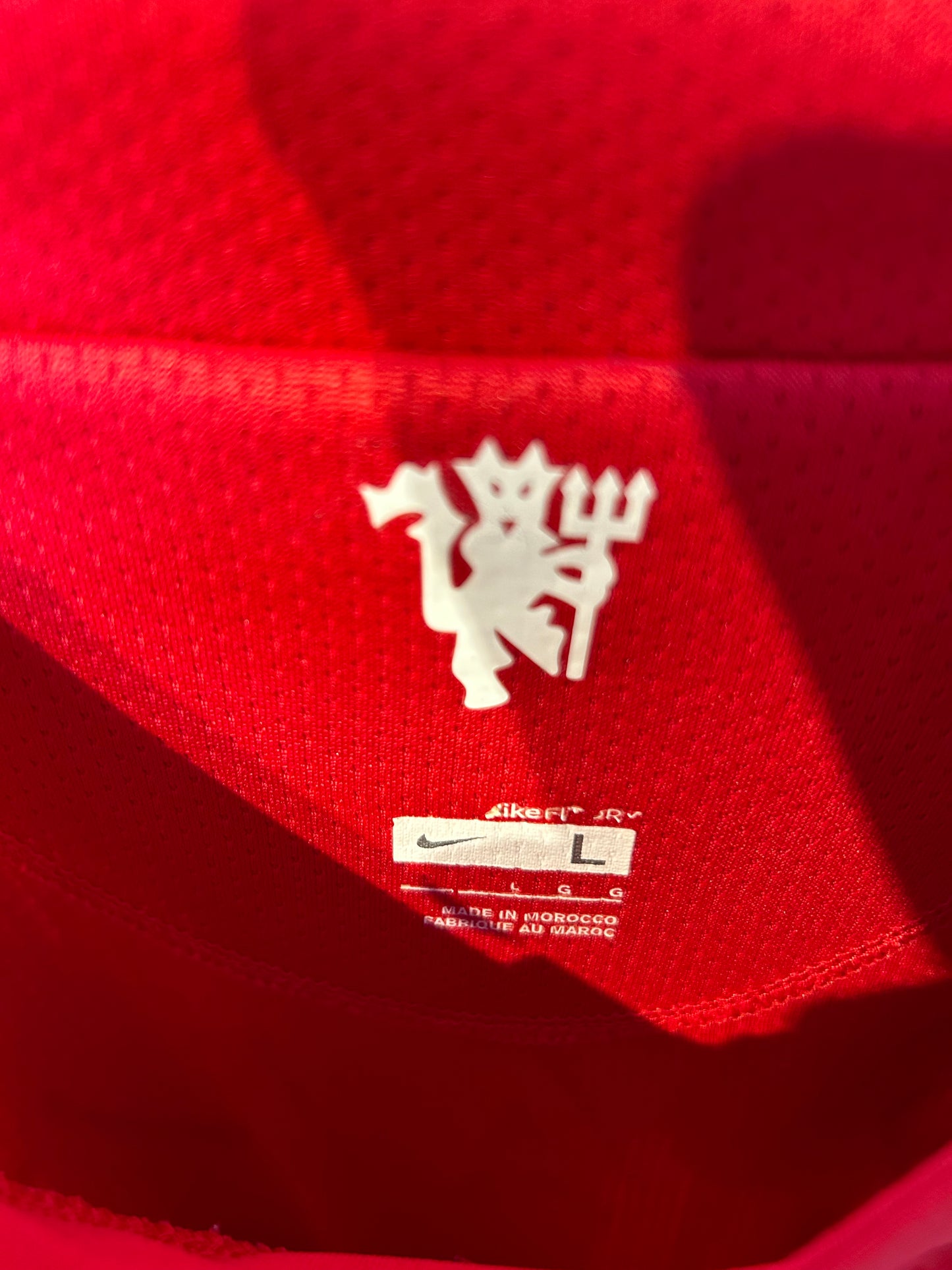 Manchester United 2007-09 Home Shirt L/S - Ronaldo #7 - L