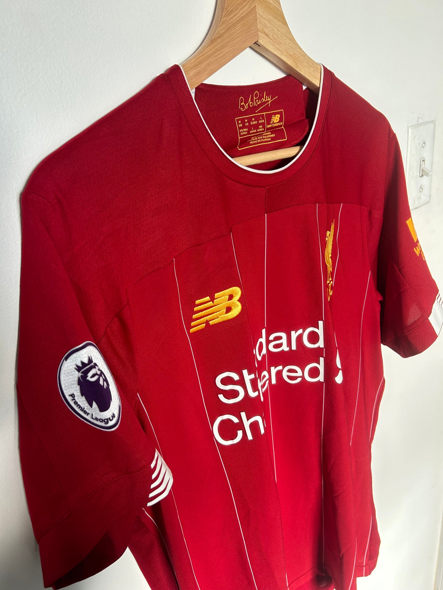 Liverpool 2019-20 Home Shirt - Virgil #4 - M