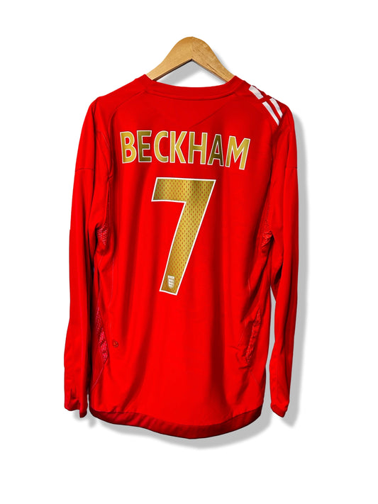 England 2006-08 Away Shirt L/S - Beckham #7 - L