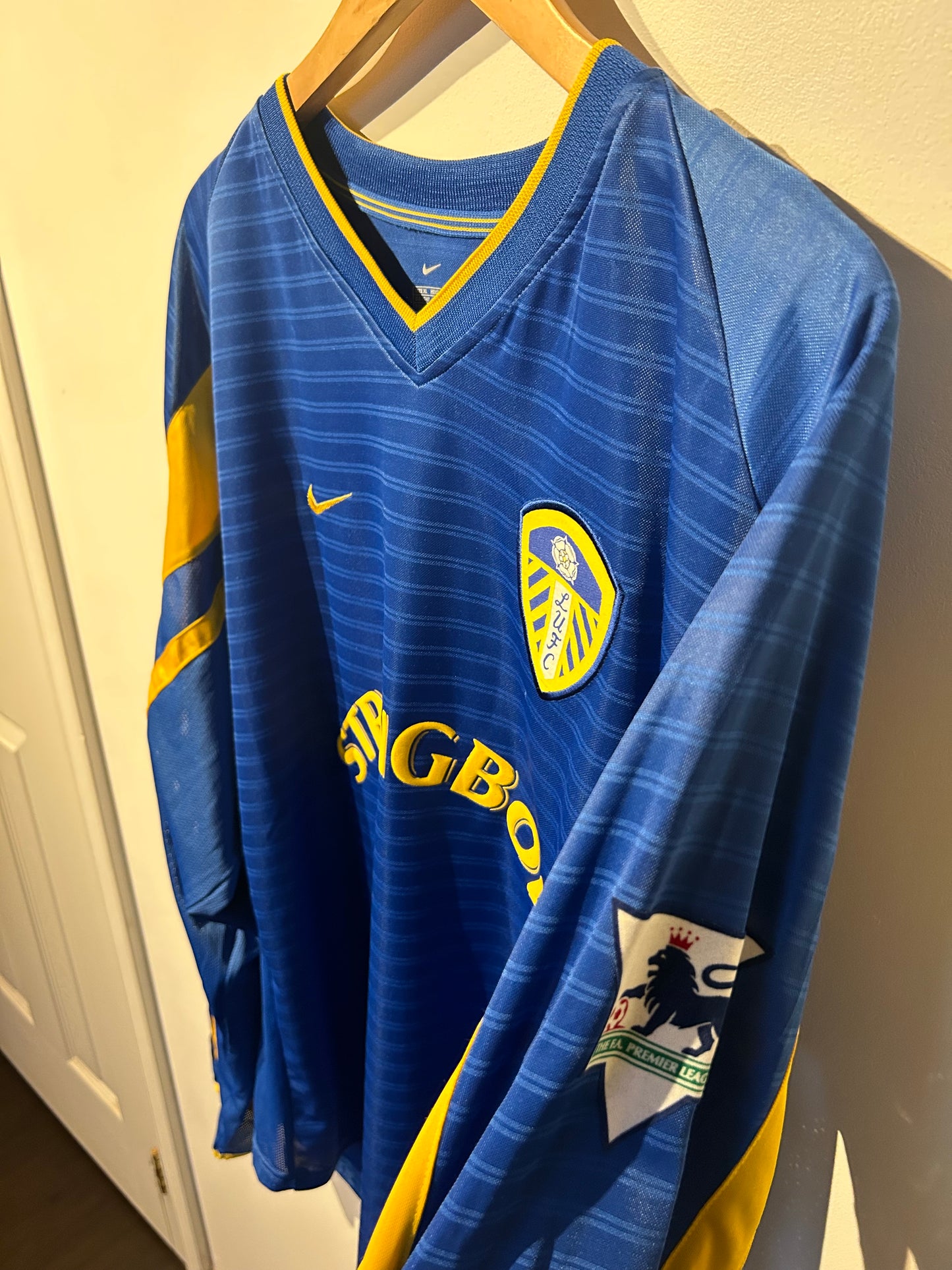Leeds United 2001-03 Away L/S - Viduka #9 - XL