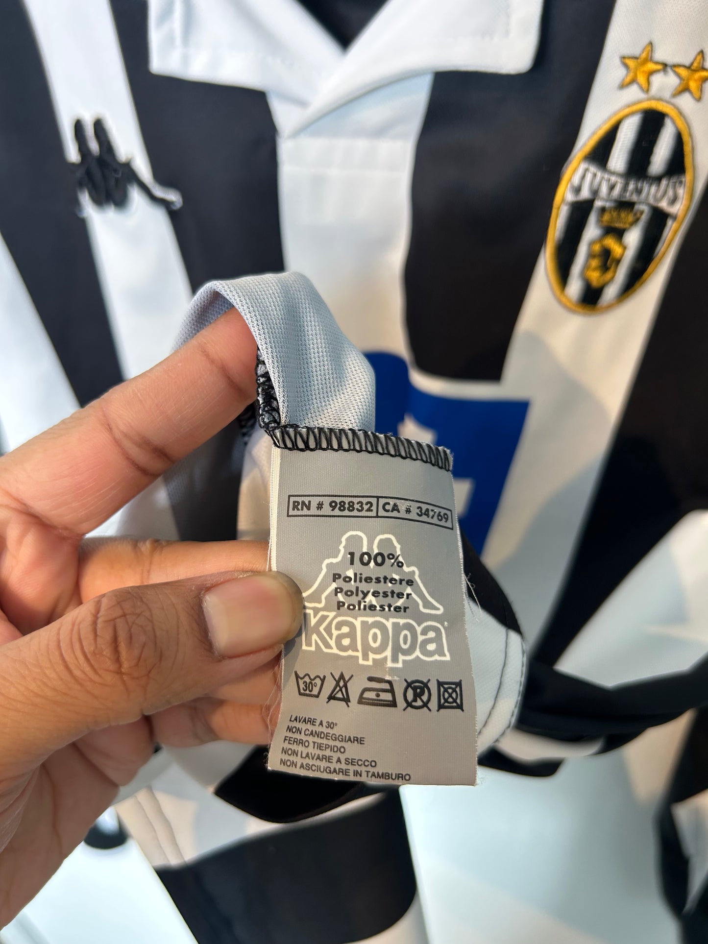 Juventus 1999-00 Home Shirt L/S - Zidane #21 - S