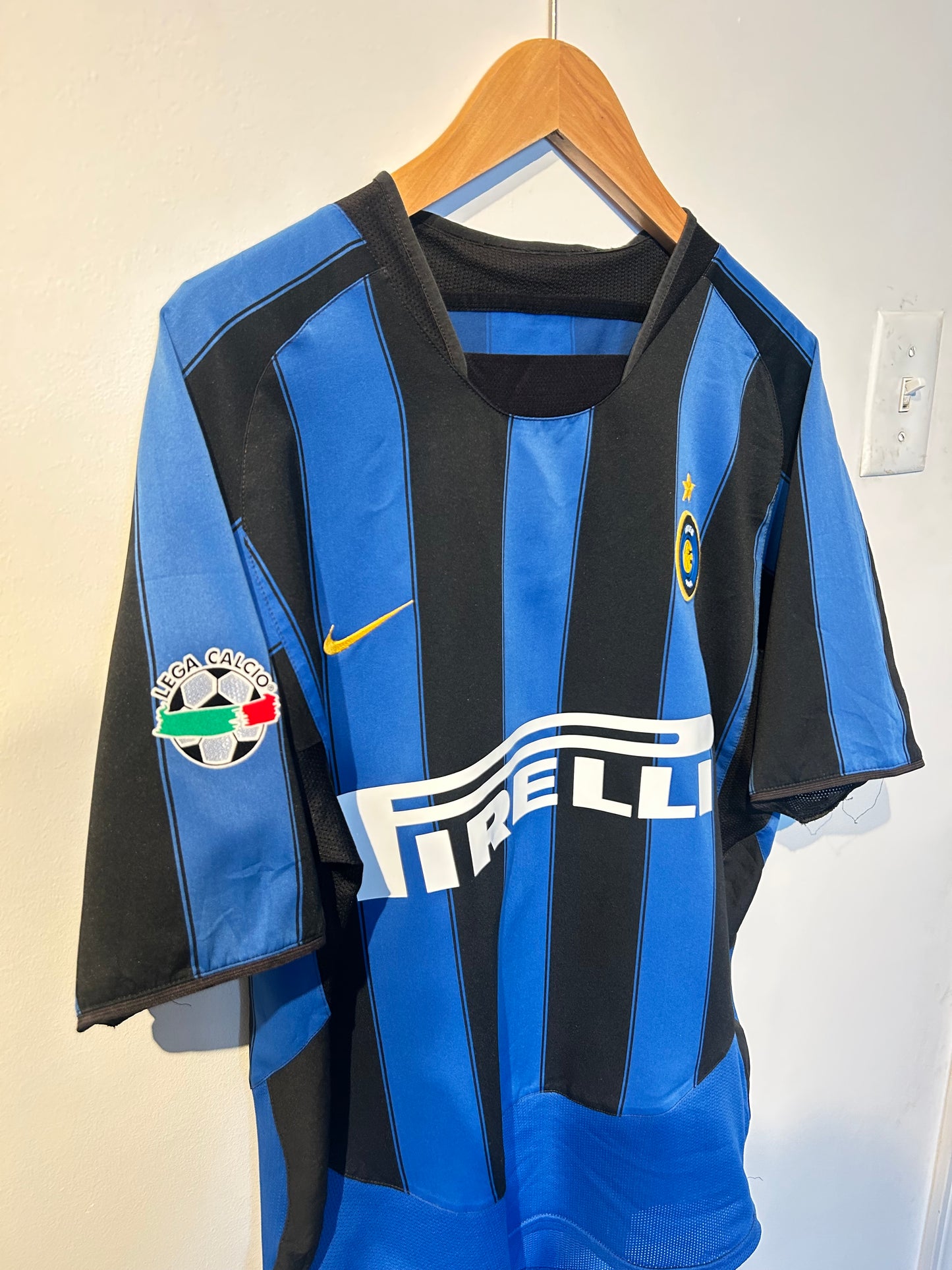 Inter Milan 2003-04 Home Shirt - Adriano #10 - M