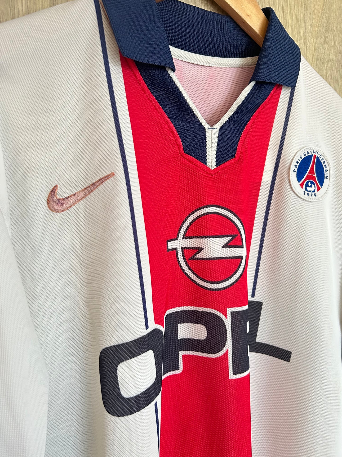PSG 1997-98 Away Shirt - Rai #10 - L