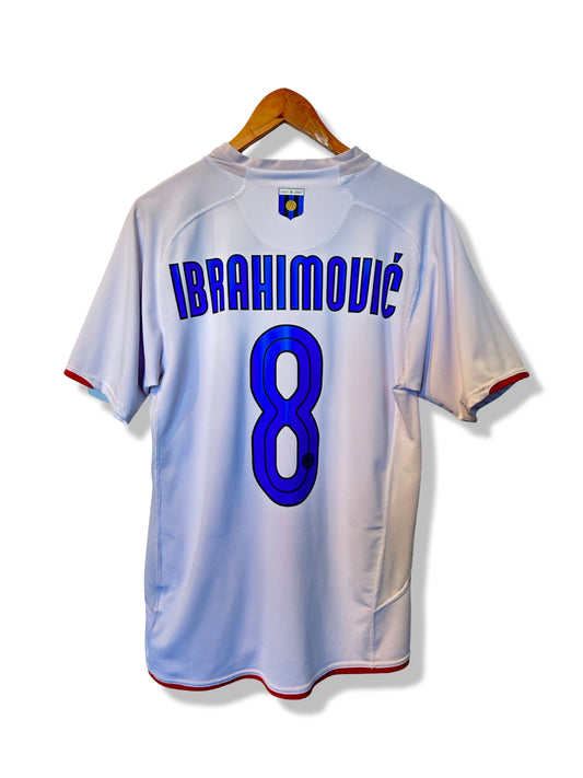 Inter Milan 2007-08 Centenary Away Shirt - Ibrahimovic #8 - M