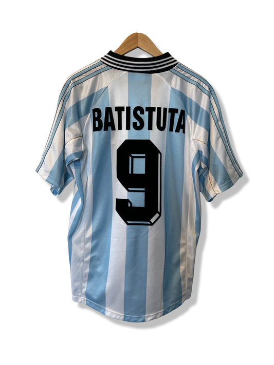 Argentina 1998-99 Home Shirt - Batistuta #9 - S