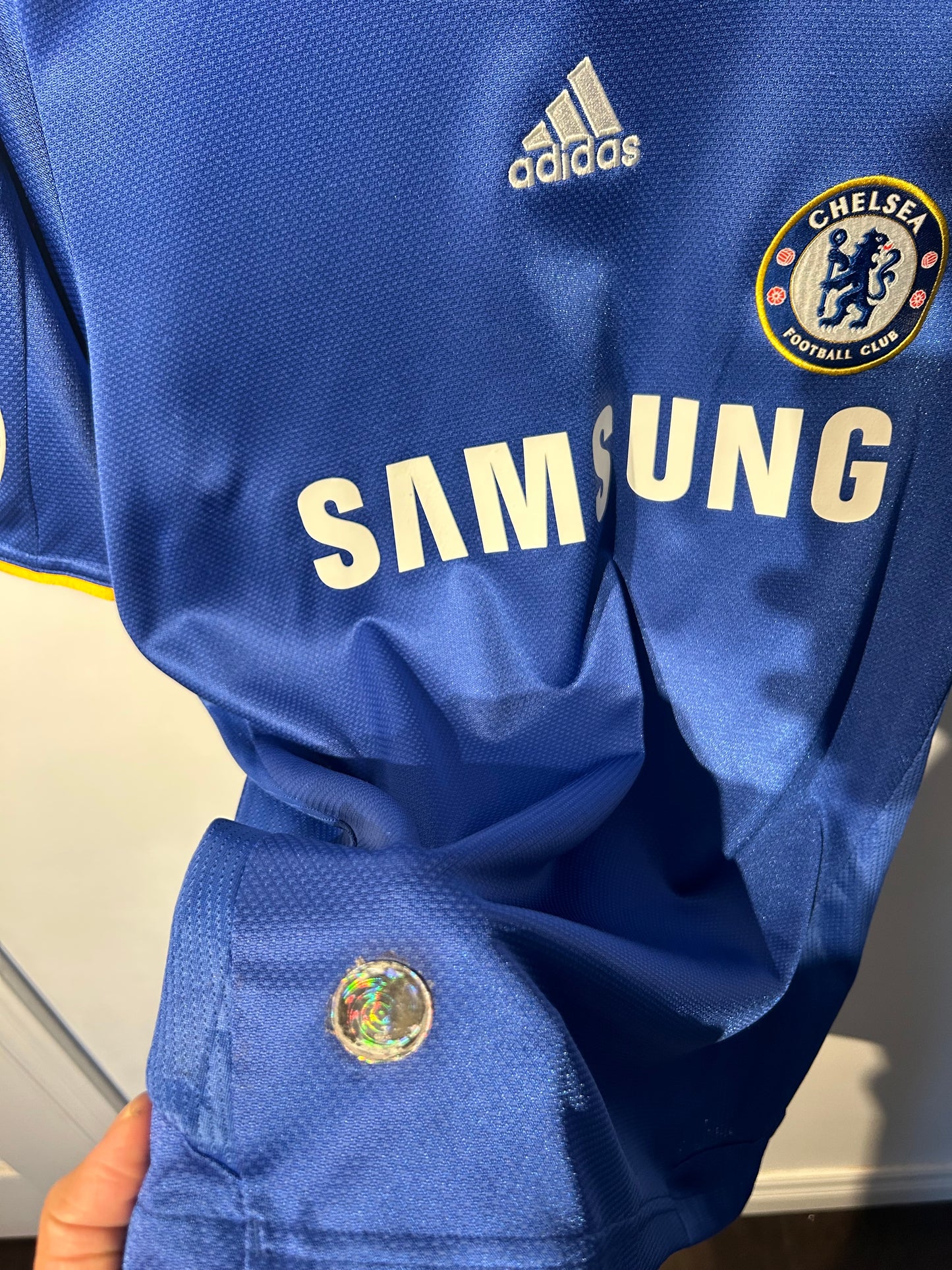 Chelsea 2008-09 Home Shirt - Drogba #11 - M
