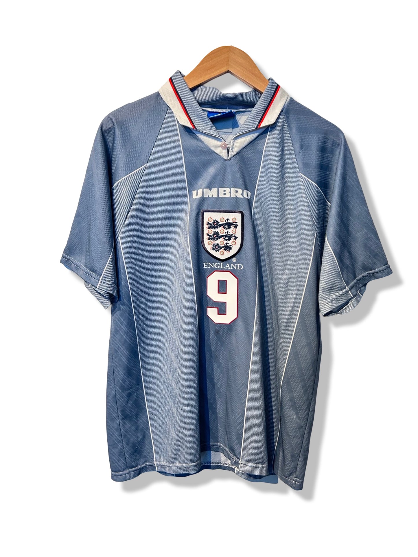 England 1996-97 Away Shirt - Shearer #9 - M
