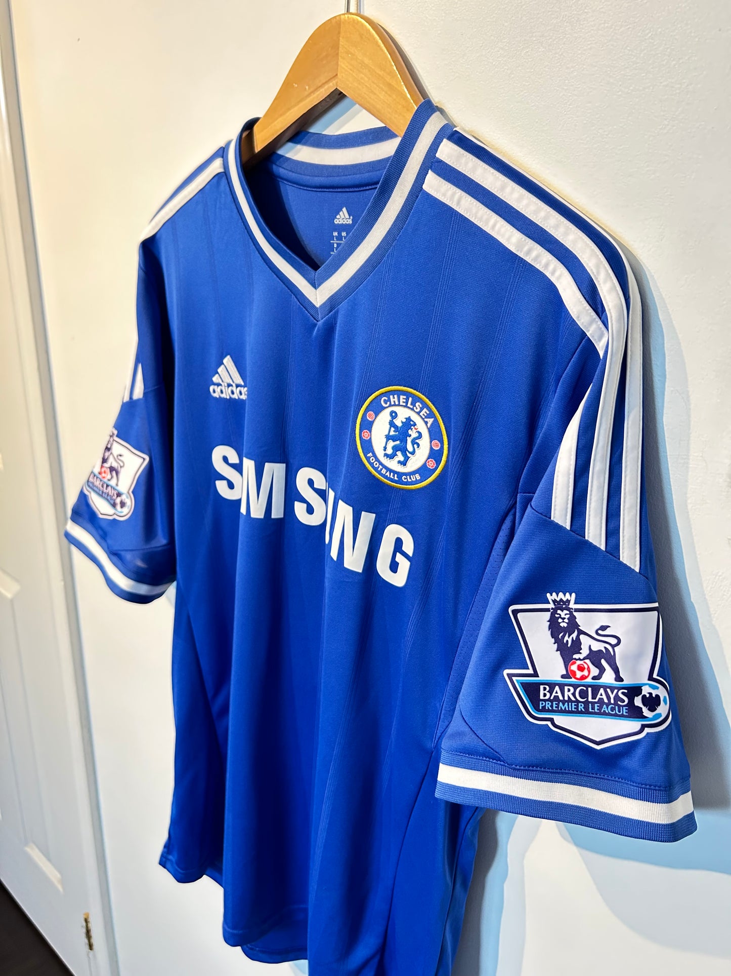 Chelsea 2013-14 Home Shirt - Hazard #17 - L