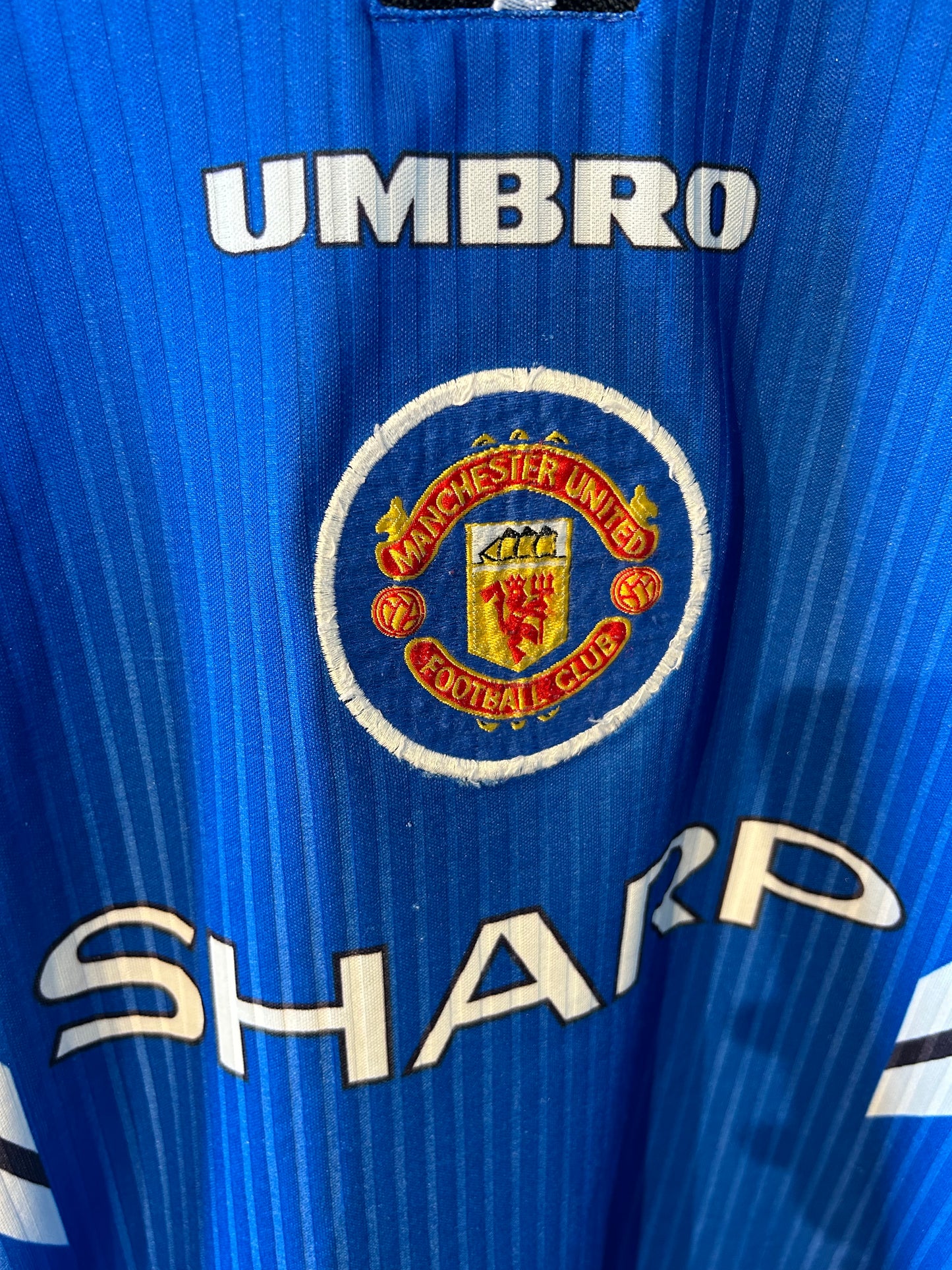 Manchester United 1996-97 Third Shirt - Cantona #7 - L
