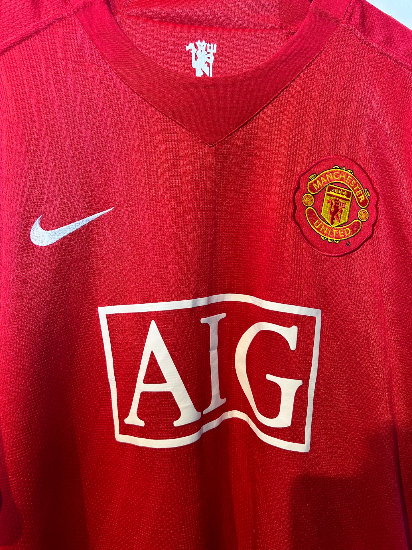 Manchester United 2007-09 Home Shirt - Ronaldo #7 - XL