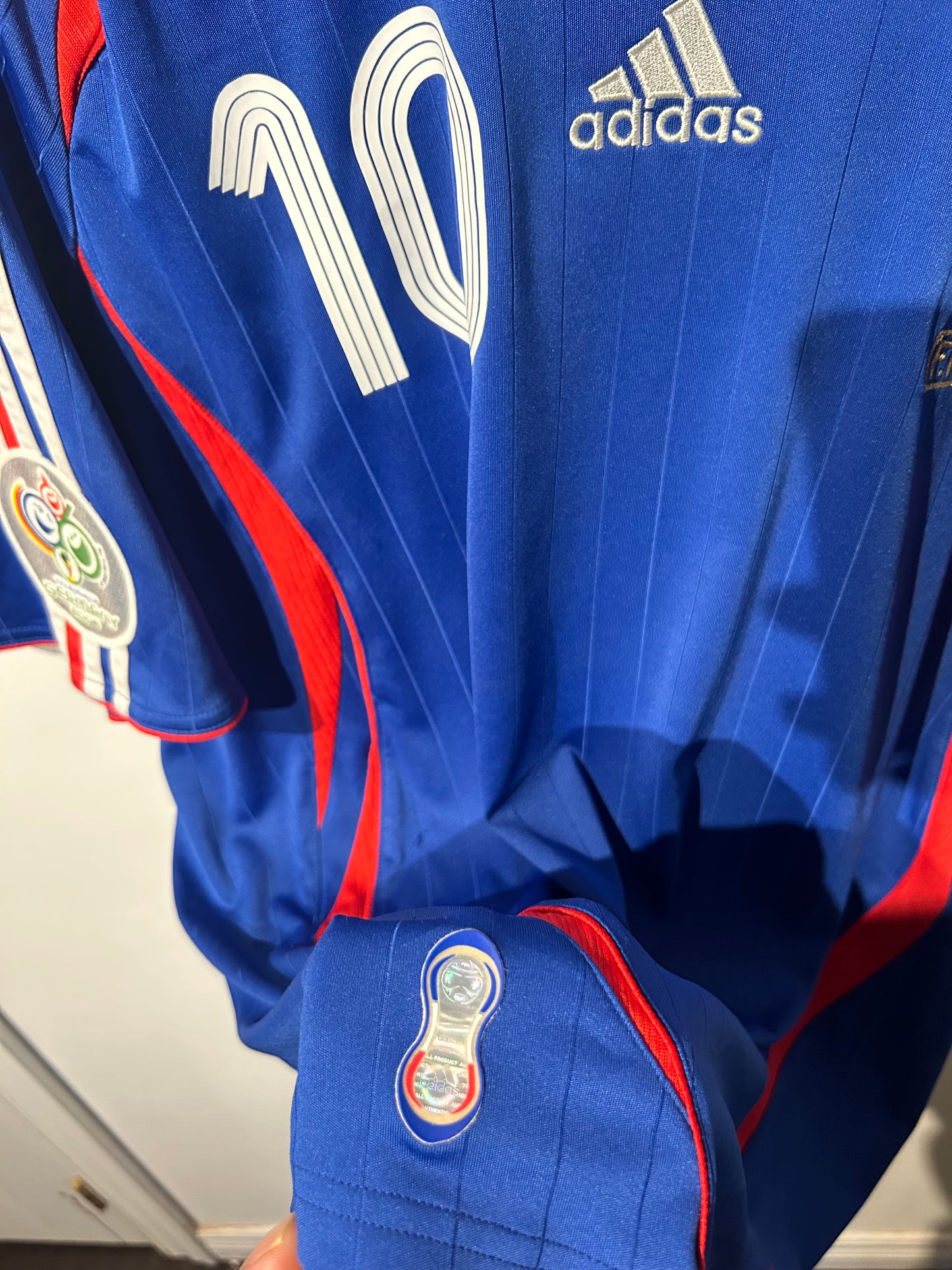 France 2006-07 Home Shirt - Zidane #10 - XL