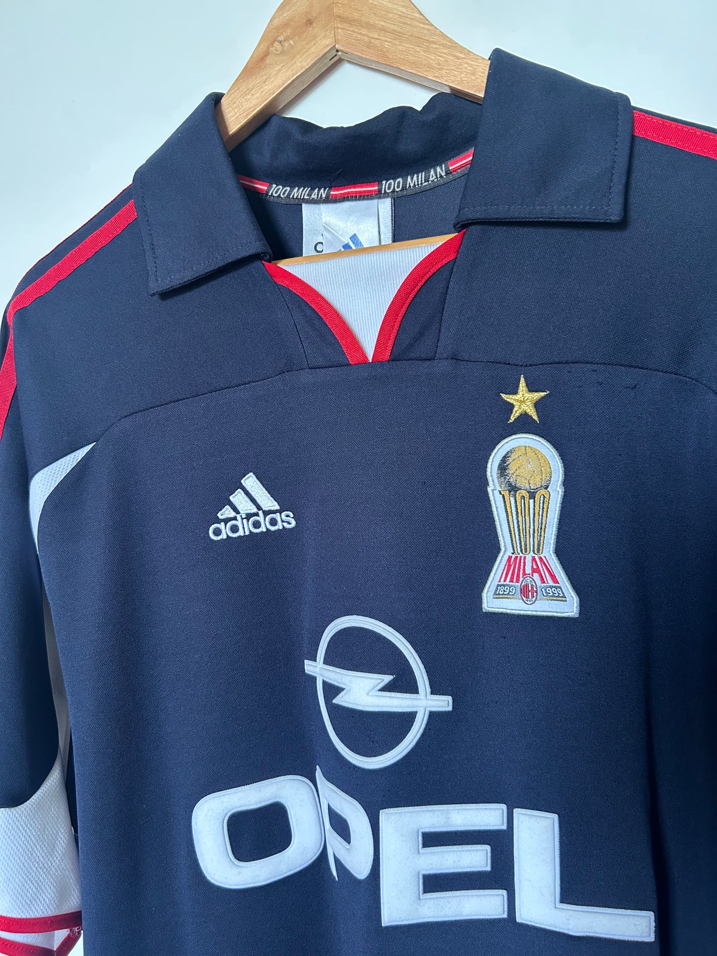 AC Milan 1999-00 Centenary Third Shirt - Shevchenko #7 - L