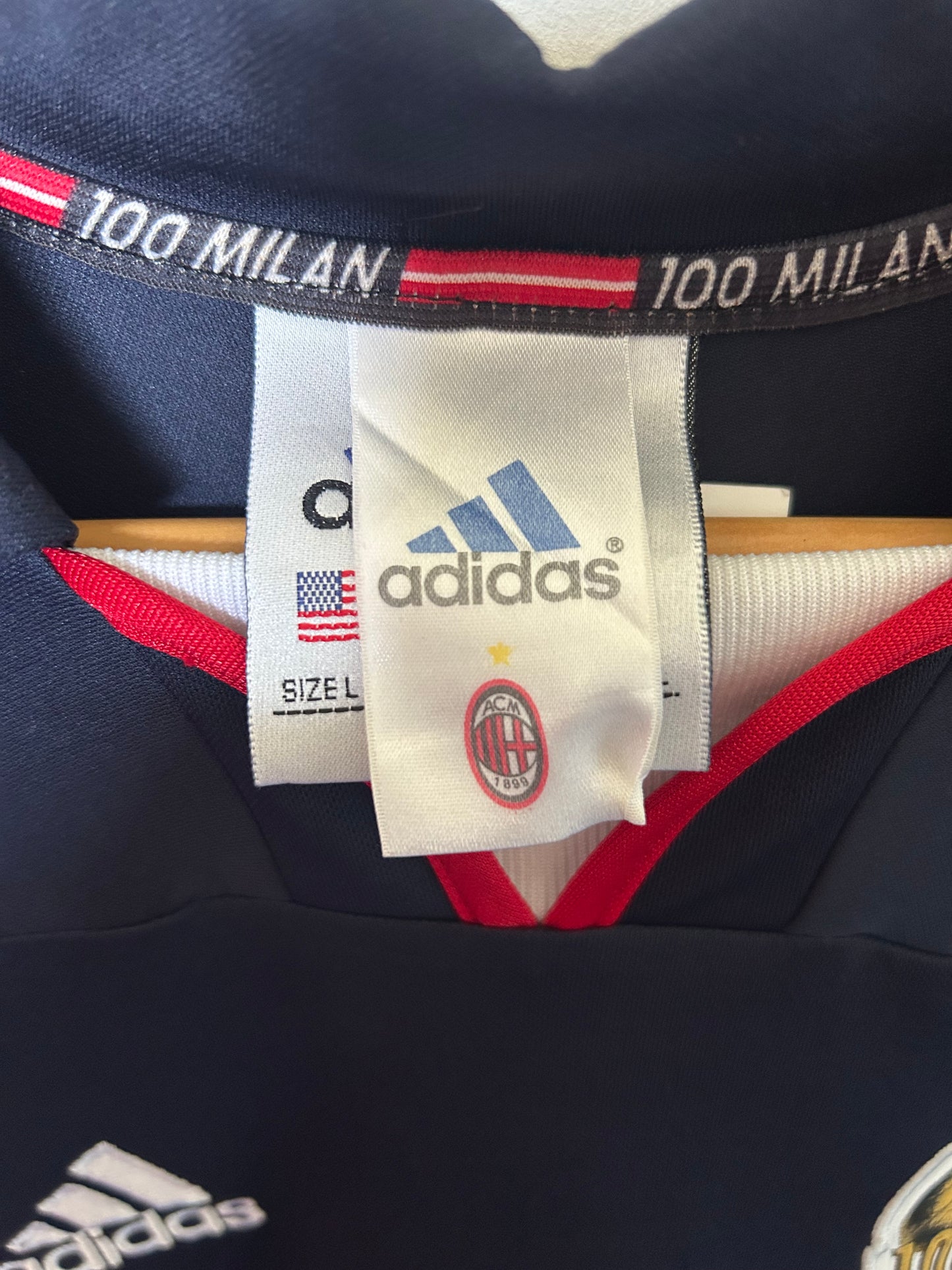 AC Milan 1999-00 Centenary Third Shirt - Shevchenko #7 - L