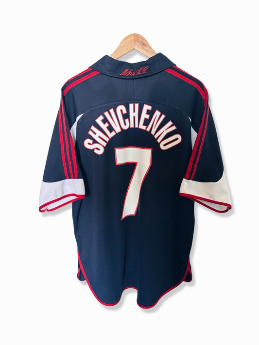 AC Milan 1999-00 Centenary Third Shirt - Shevchenko #7 - L