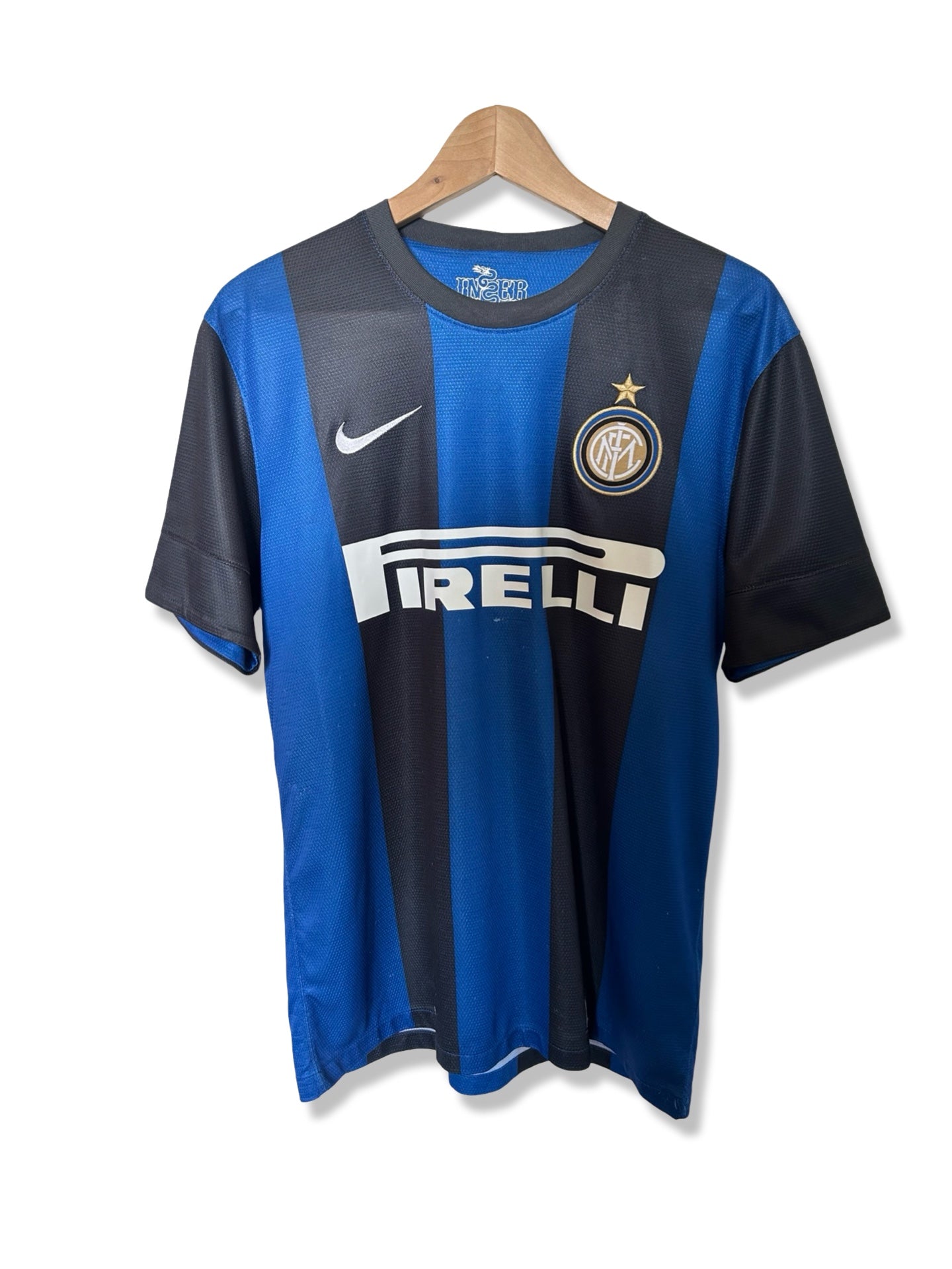 Inter Milan 2012-13 Home Shirt - J. Zanetti #4 - M