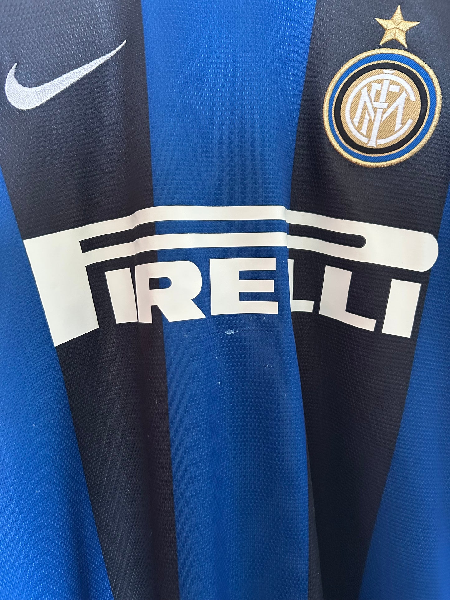Inter Milan 2012-13 Home Shirt - J. Zanetti #4 - M