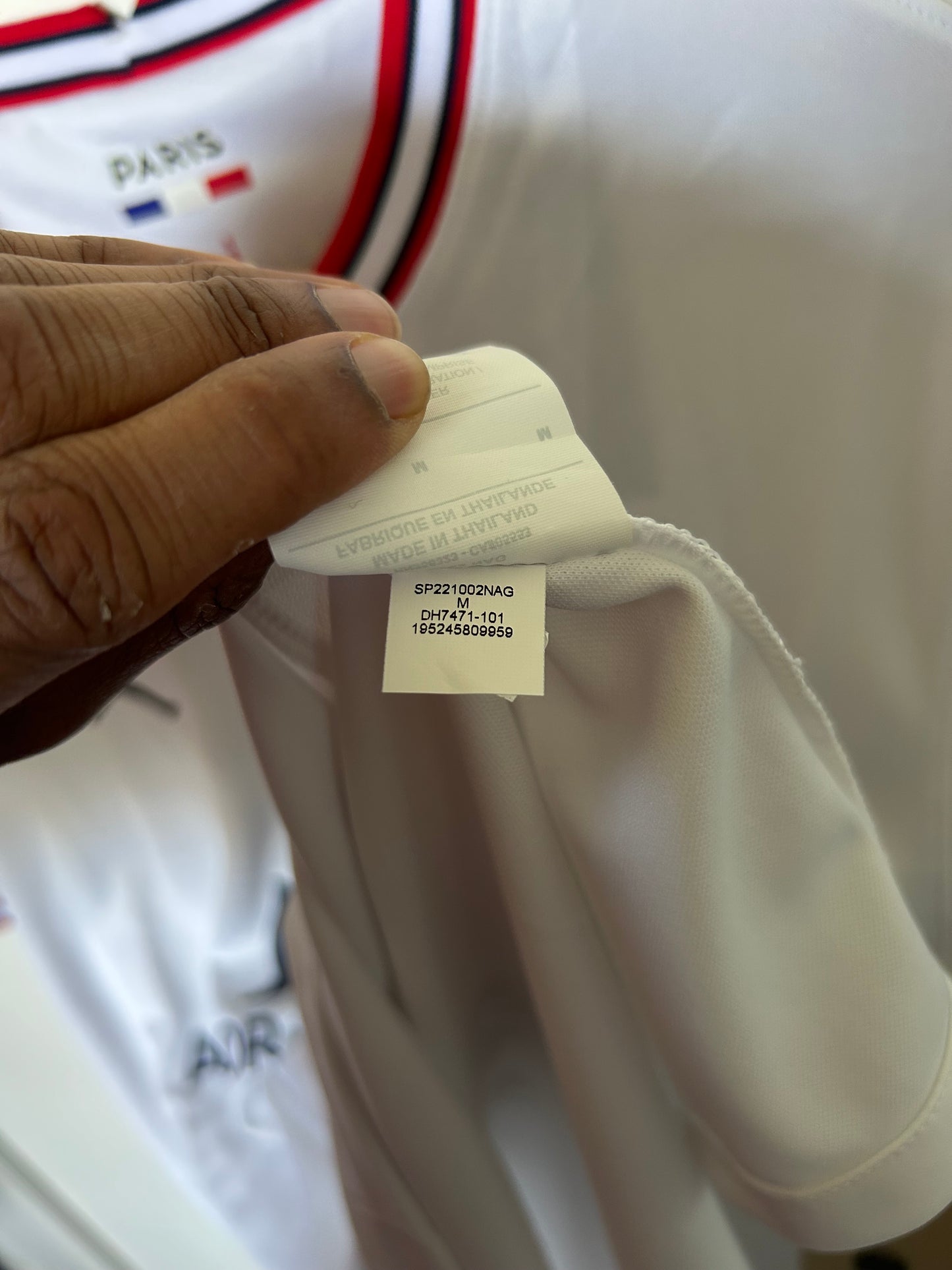 PSG 2021-22 Fourth Shirt BNWT - Neymar Jr. #10 - M