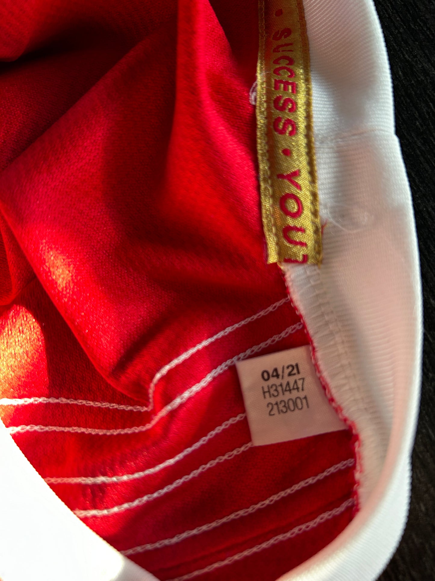 Manchester United 2021-22 Home Shirt, #7 Cristiano Ronaldo - S