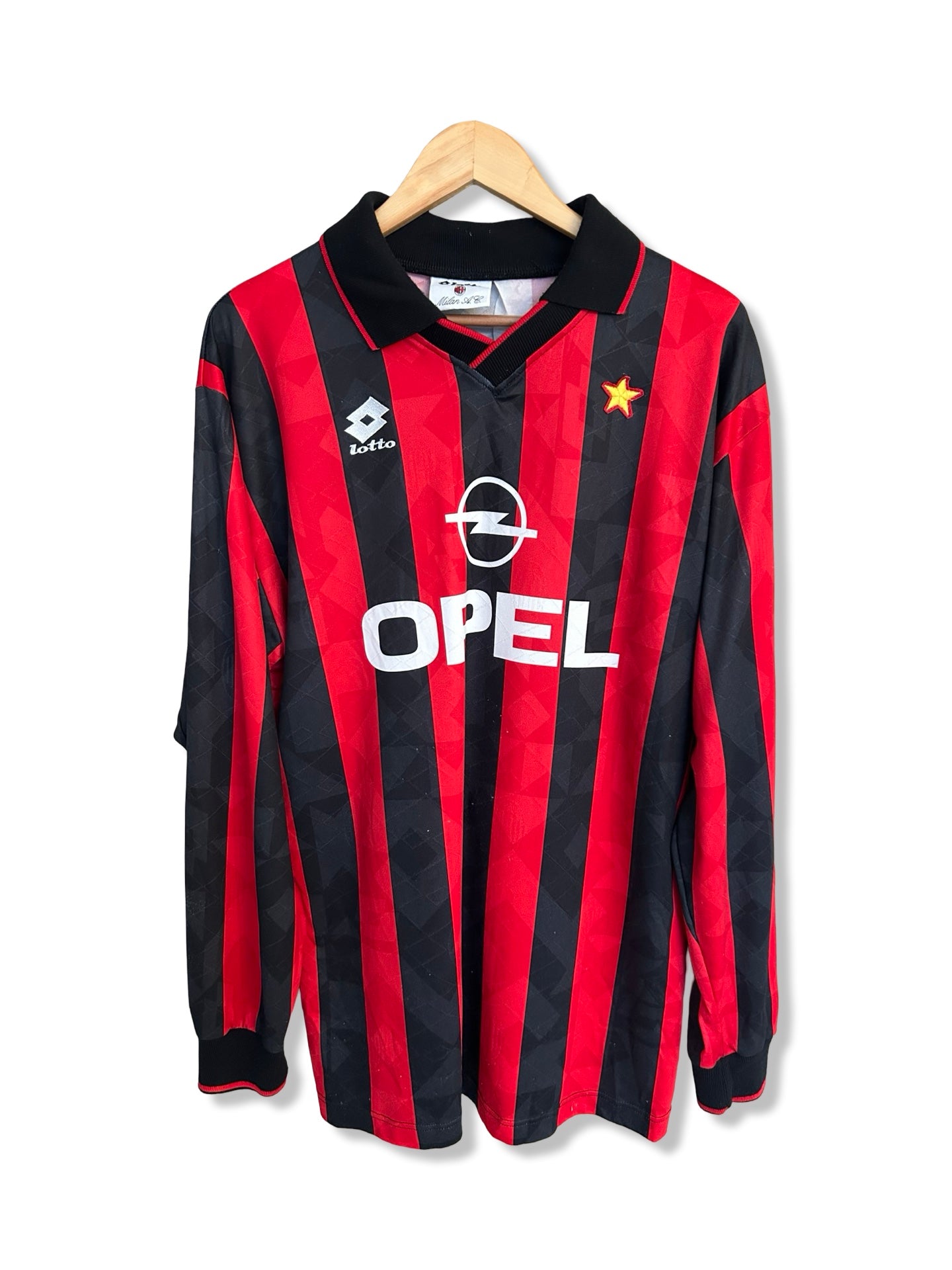AC Milan 1995-96 Home Shirt L/S