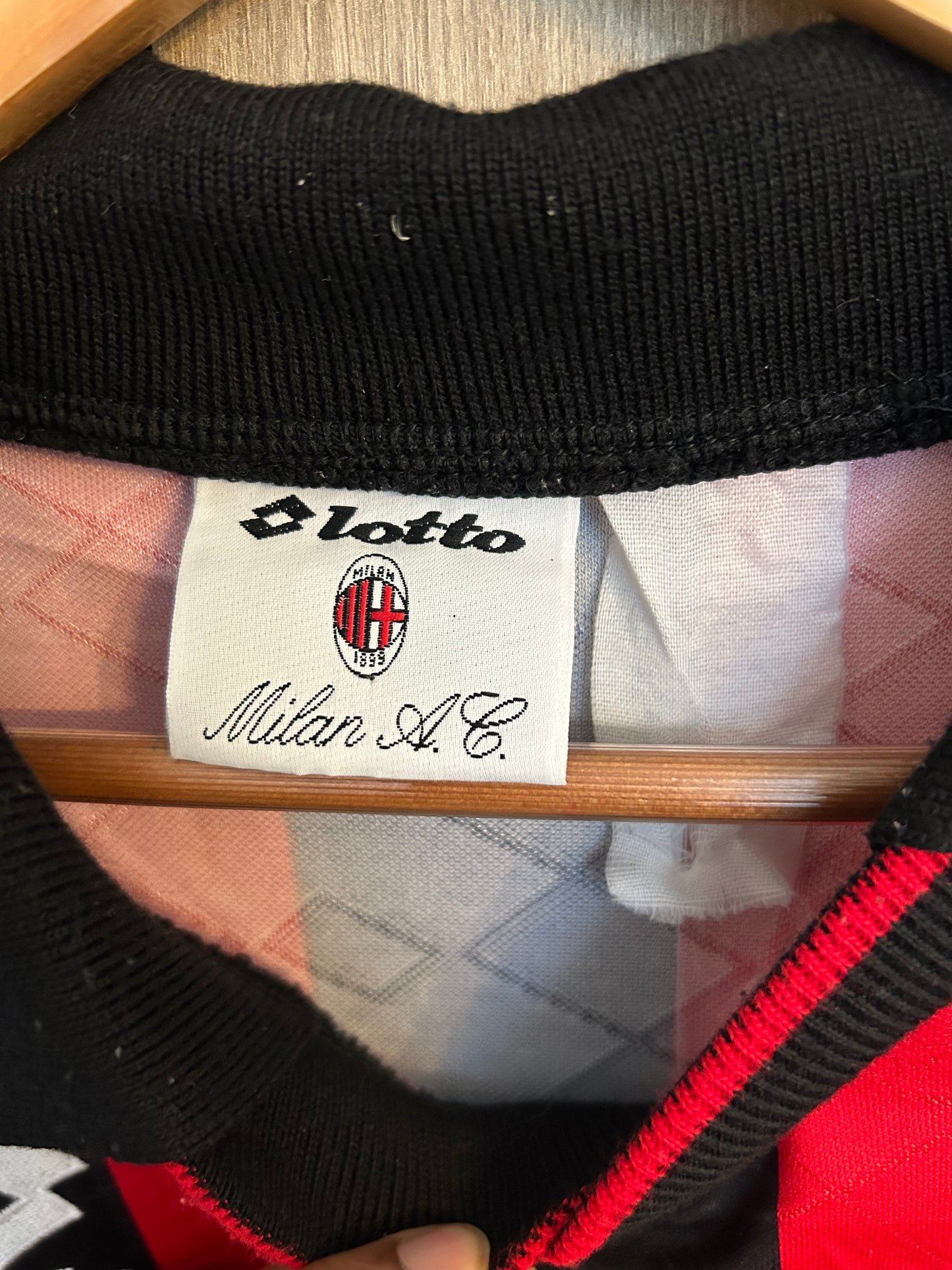 AC Milan 1995-96 Home Shirt L/S