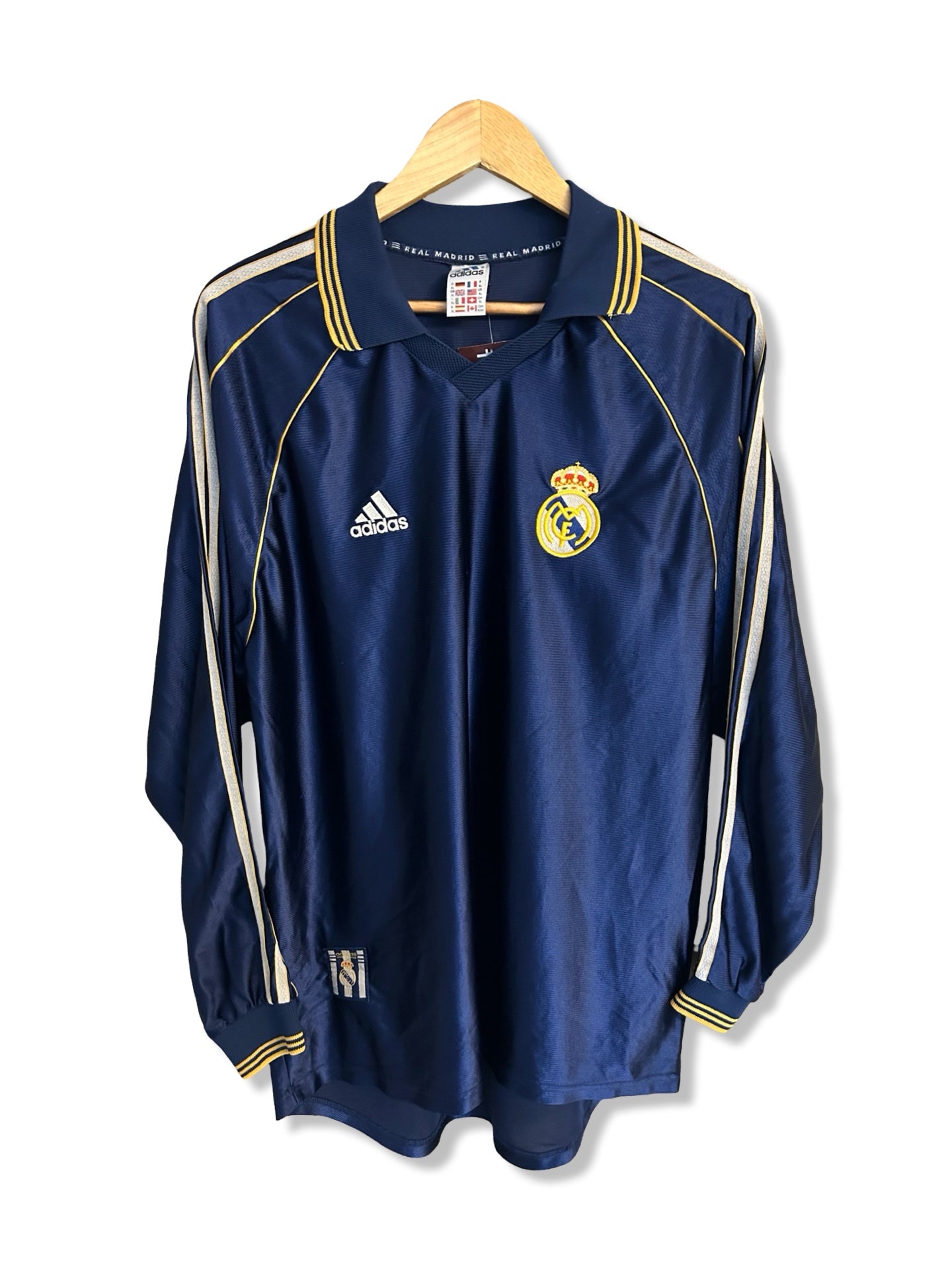 Real Madrid 1998-99 Third Shirt L/S - Raul #7 - XL