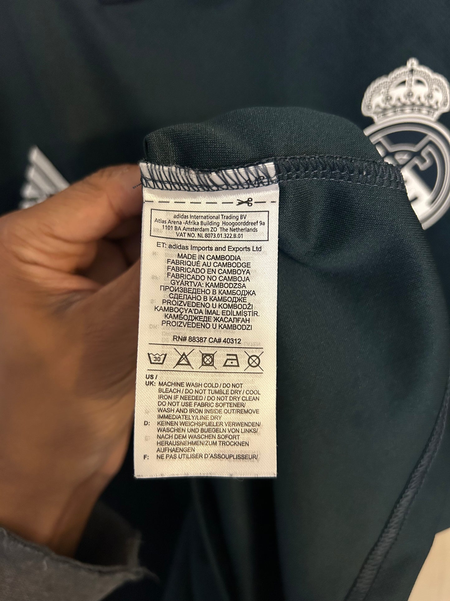 Real Madrid 2018-19 Away Shirt - Modric #10 - M