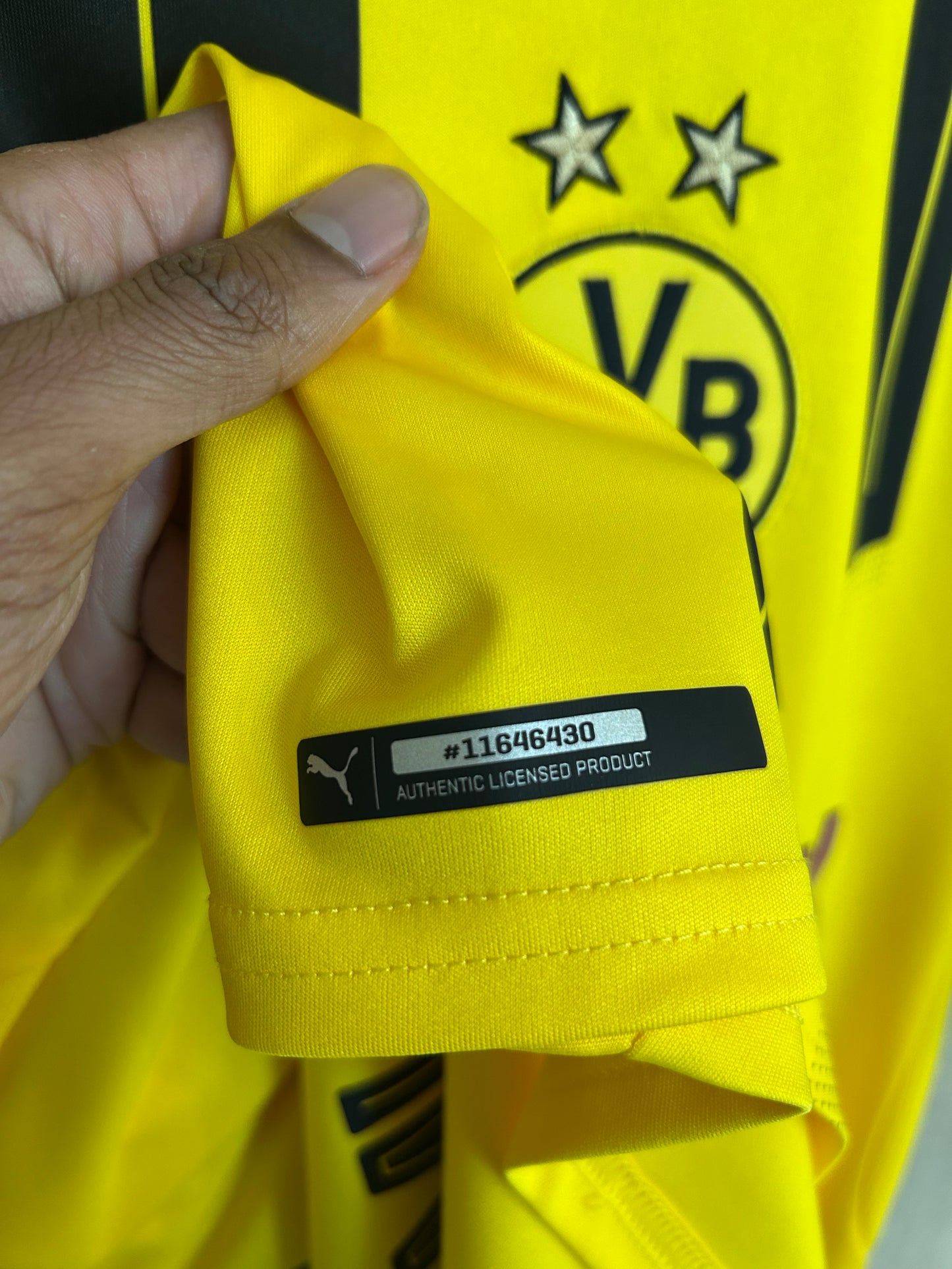 Borussia Dortmund 2016-17 Home Shirt - Aubameyang #17 - M