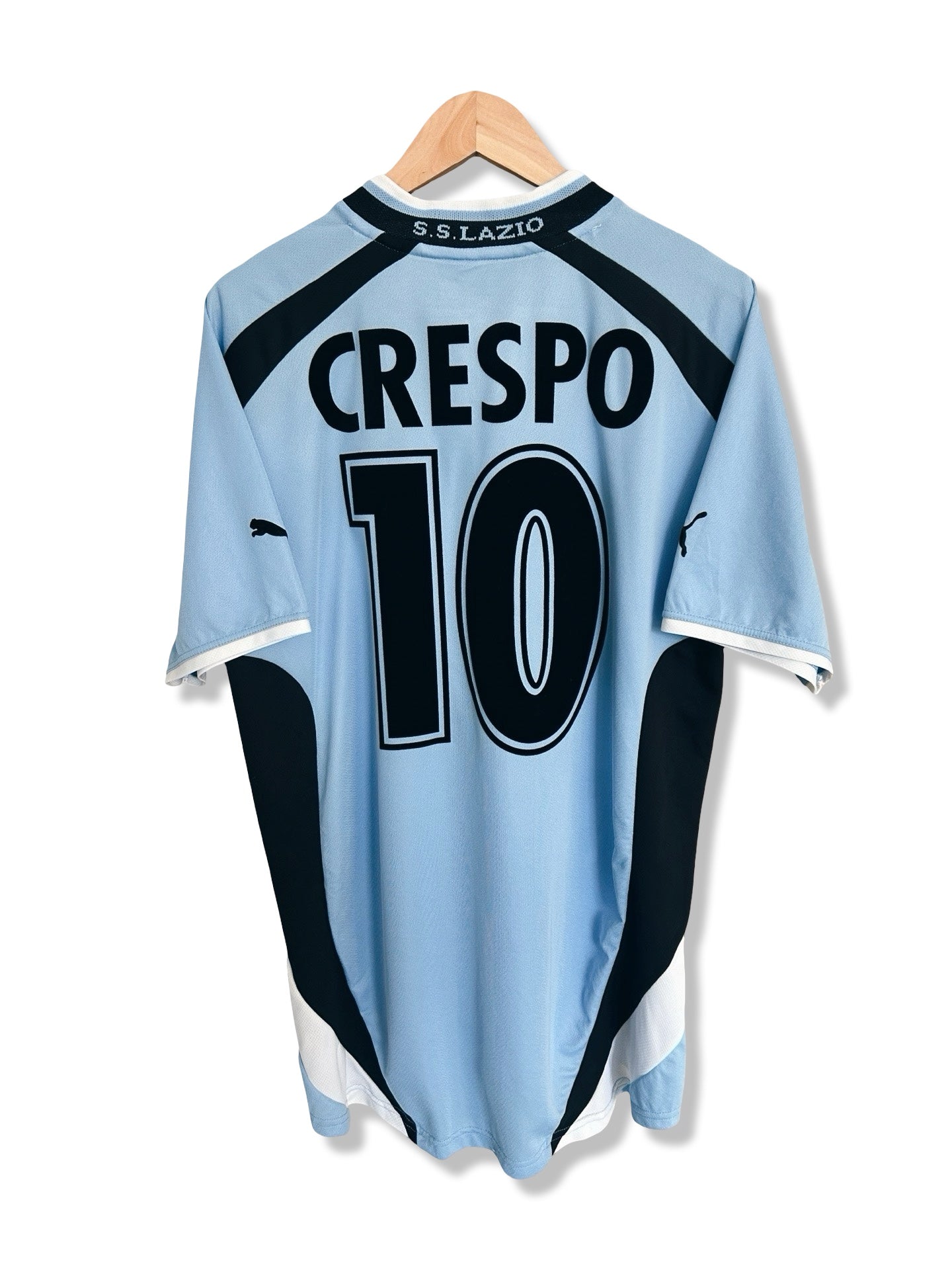 SS Lazio 2000-01 Home Shirt - Crespo #10 - L