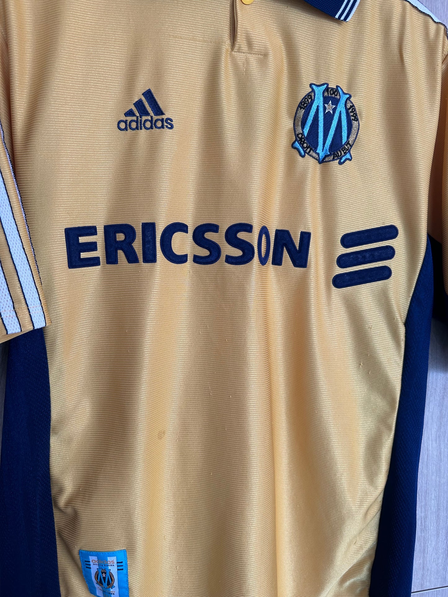 Olympique de Marseille 1998-99 Third Shirt - Pires #7 - L
