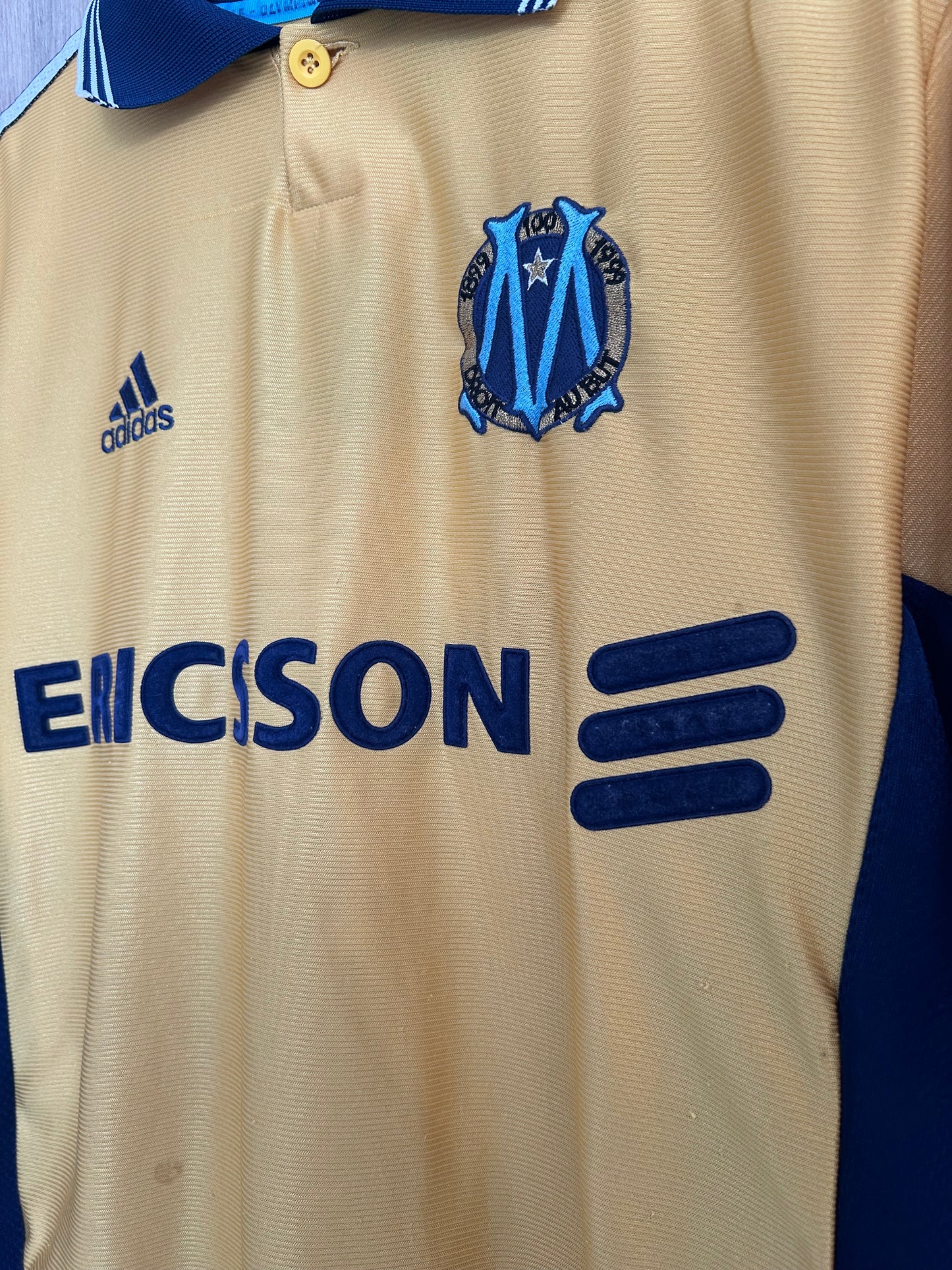 Olympique de Marseille 1998-99 Third Shirt - Pires #7 - L