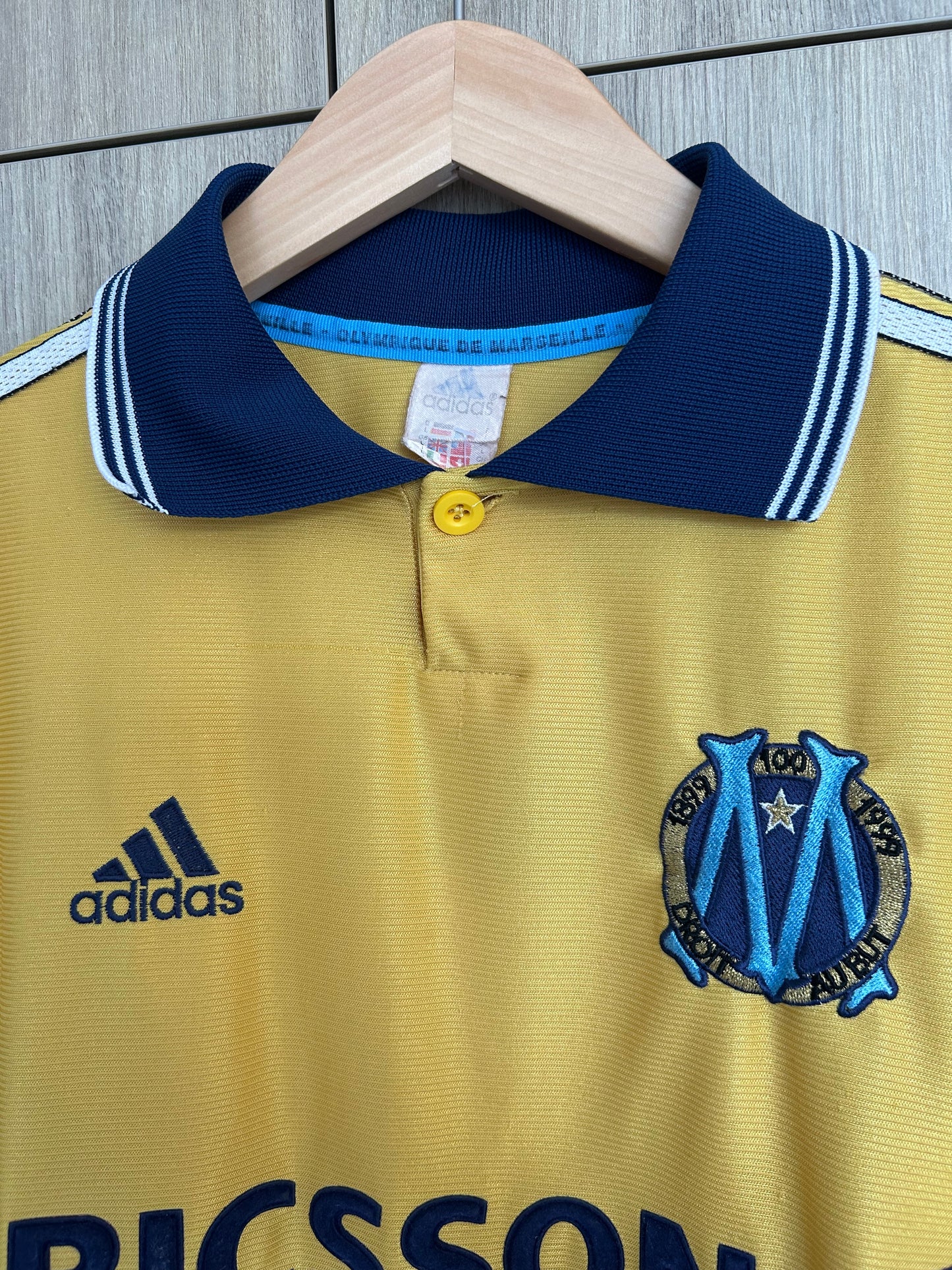 Olympique de Marseille 1998-99 Third Shirt - Pires #7 - L