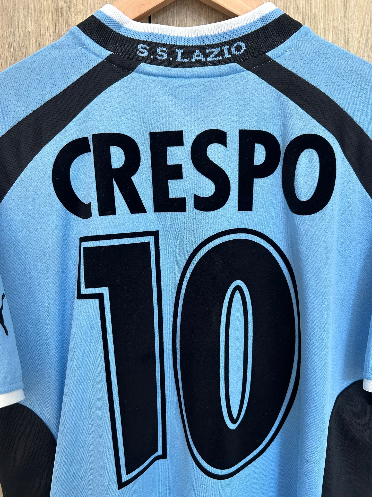 SS Lazio 2000-01 Home Shirt - Crespo #10 - L