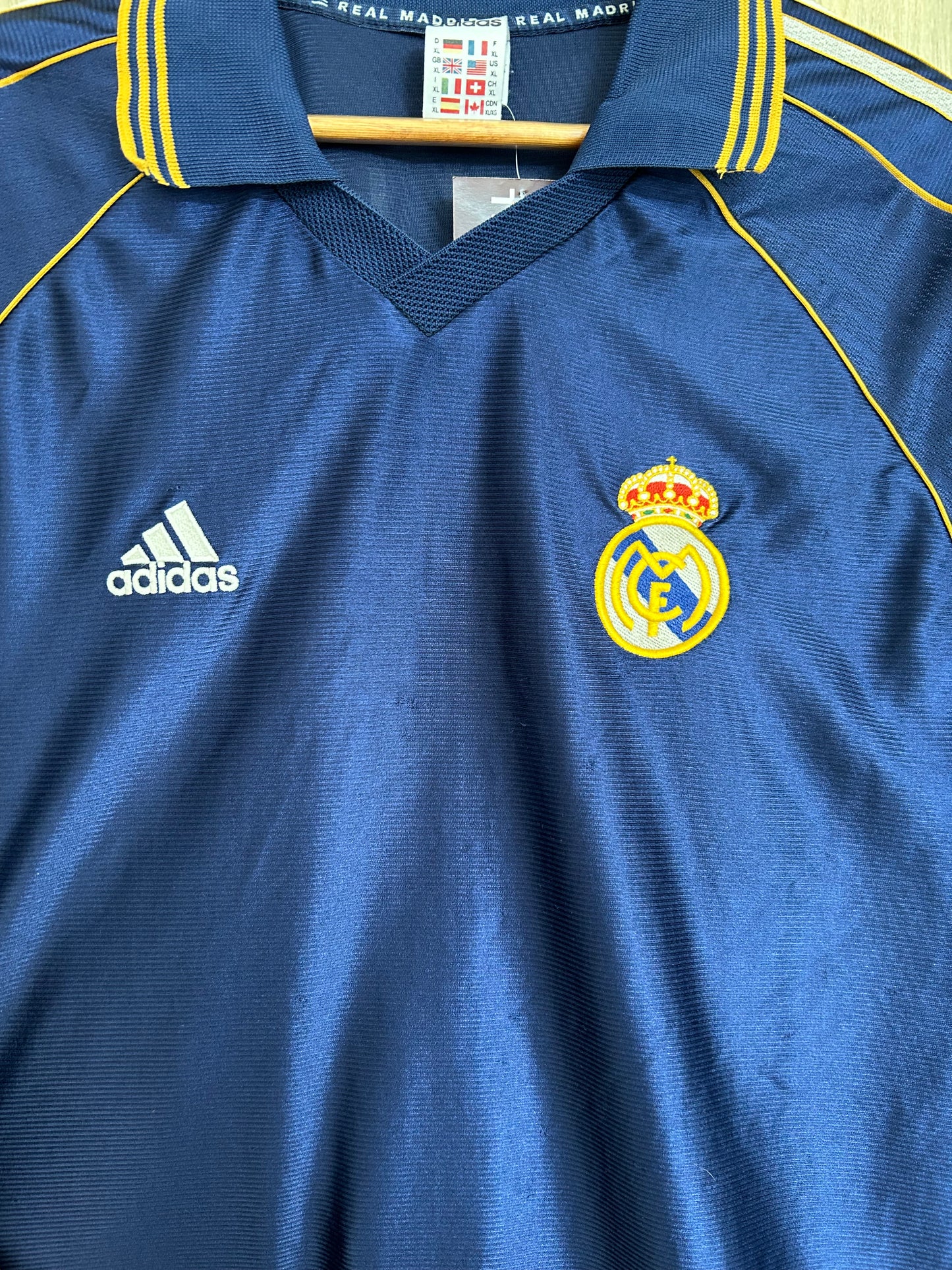 Real Madrid 1998-99 Third Shirt L/S - Raul #7 - XL