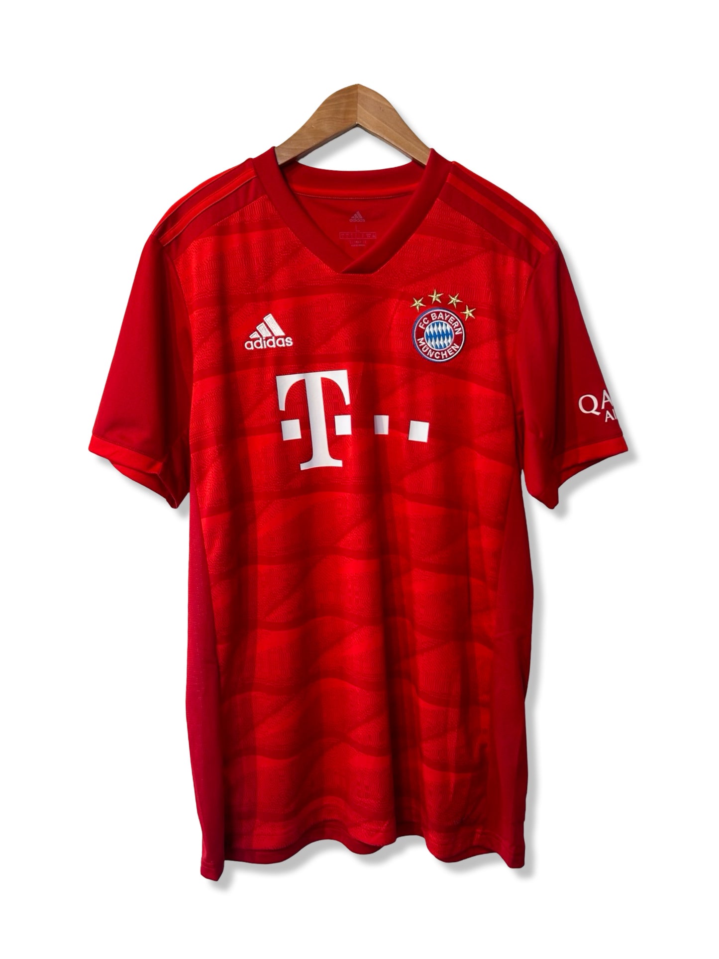 Bayern Munich 2019-20 Home Shirt, Alphonso Davies #19 - L
