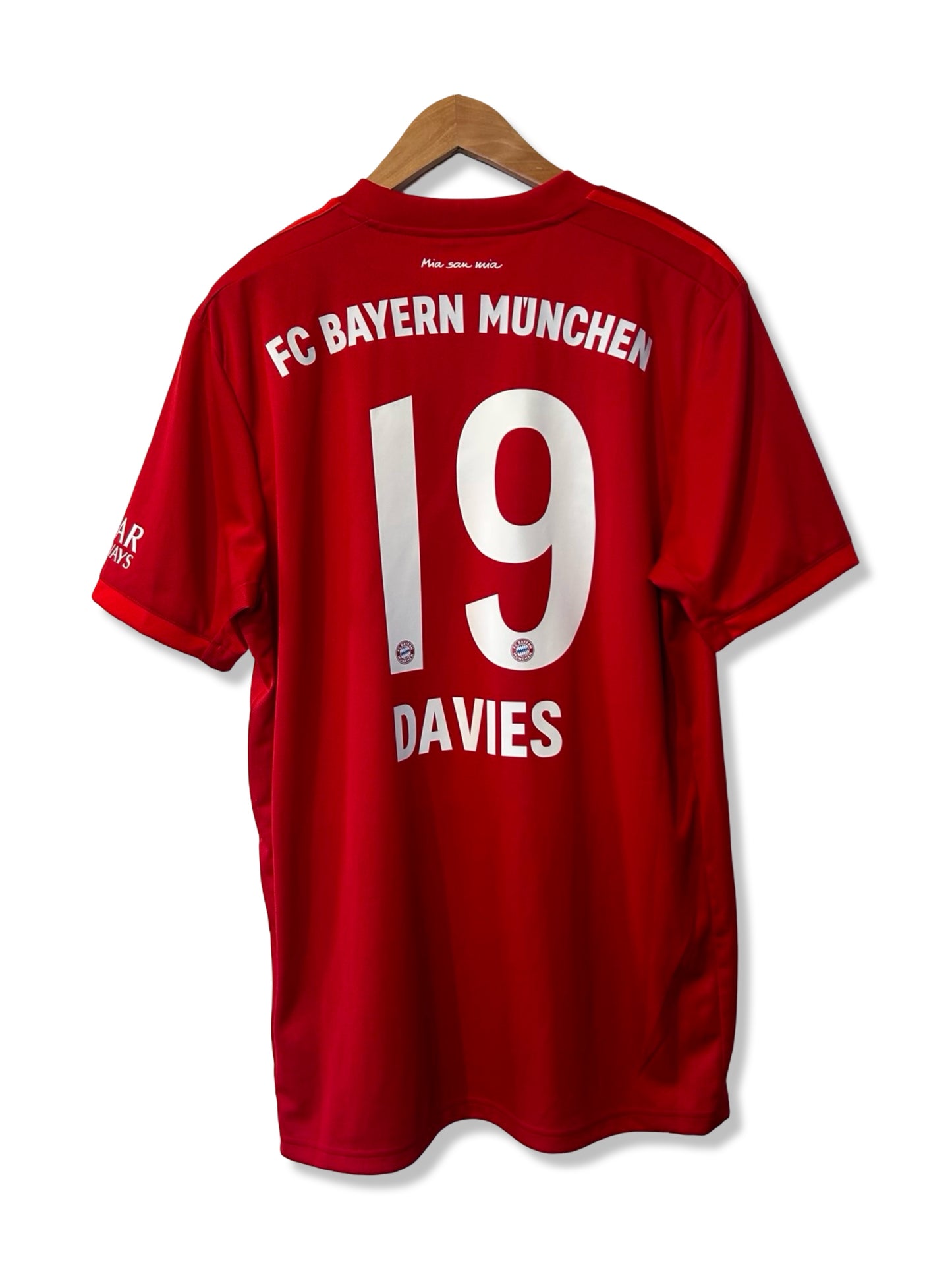 Bayern Munich 2019-20 Home Shirt, Alphonso Davies #19 - L